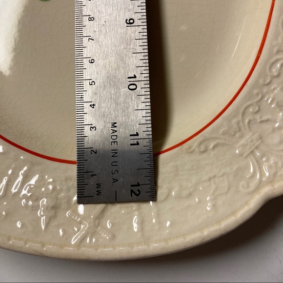 Vintage Oval Floral Serving Plate - Picture 11 of 11